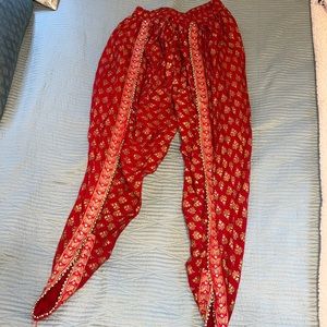 Unique Bohemian Puff Pants